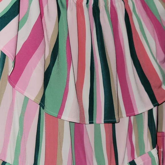 Lane Bryant Striped Jumpsuit 14/16 - Picture 3 of 4